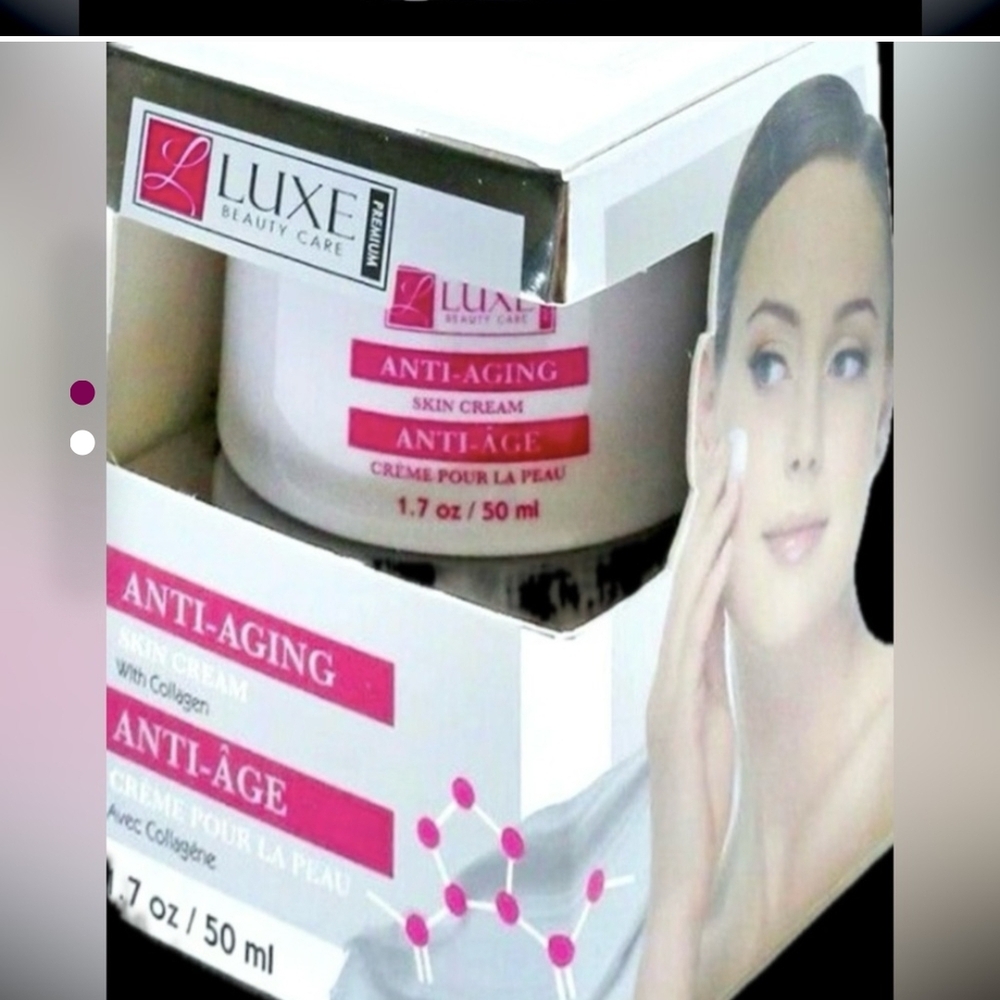 Luxe White Moisturizer Anti-Aging Formula NWT